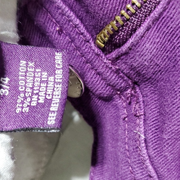 U 51 authenticate denim skinny stretch women's size 3/4 - Picture 5 of 5